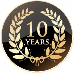 10 years anniversary