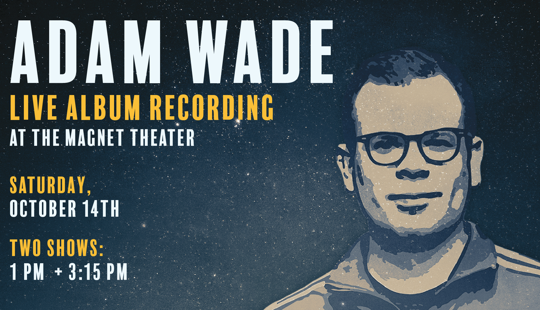 Adam Wade's Live Album Recording