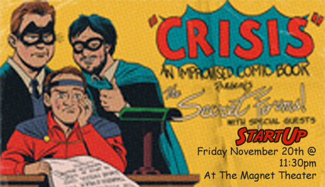 Crisis: An Improvised Comic Book with StartUp