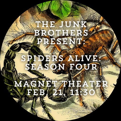 Junk Bros. Spiders Alive