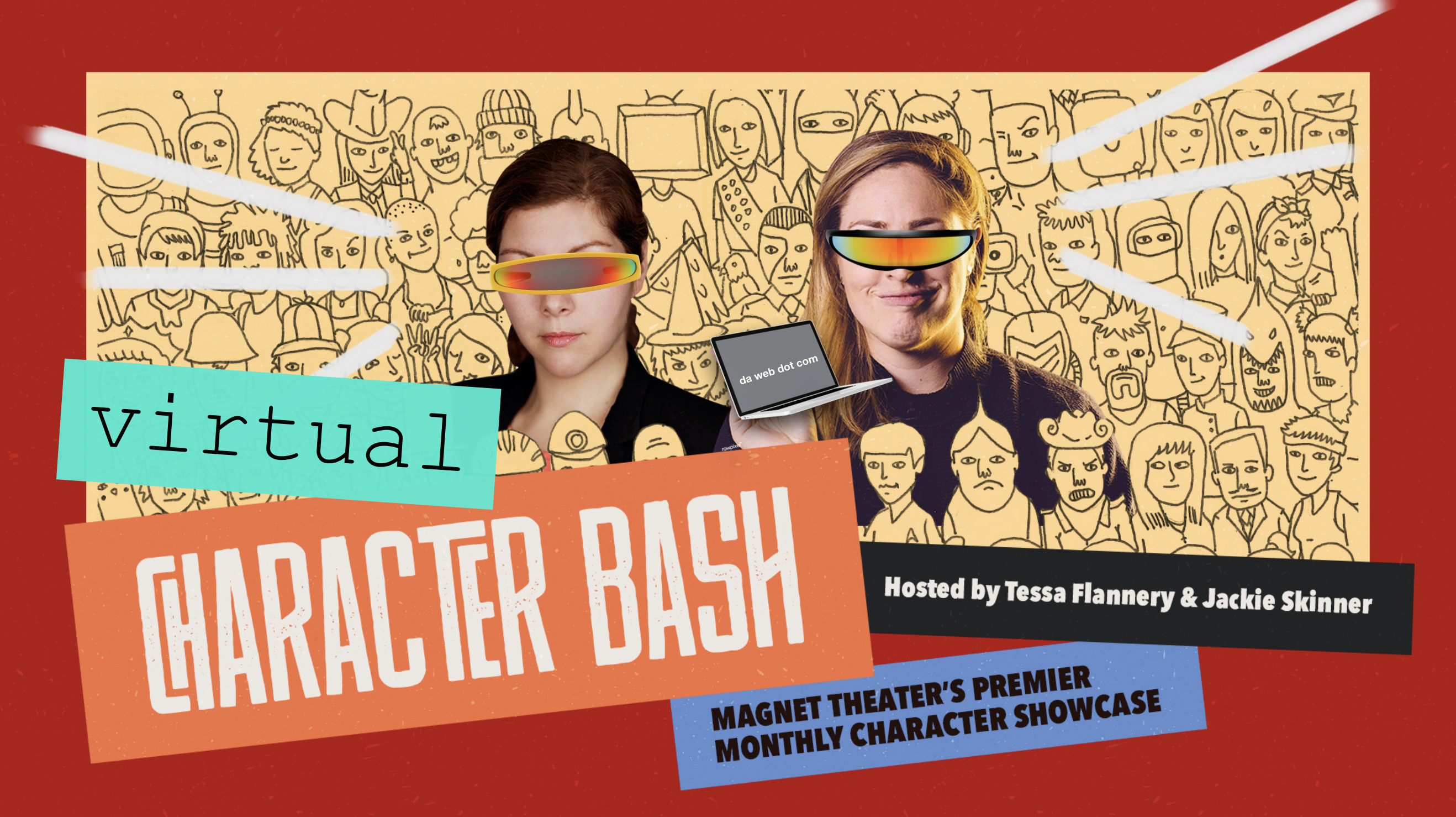 Character Bash: Night of 50 VIRTUAL Characters!