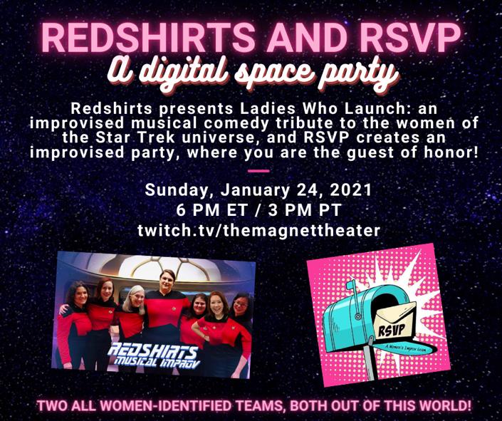 Red Shirts and RSVP: A Digital Space Party