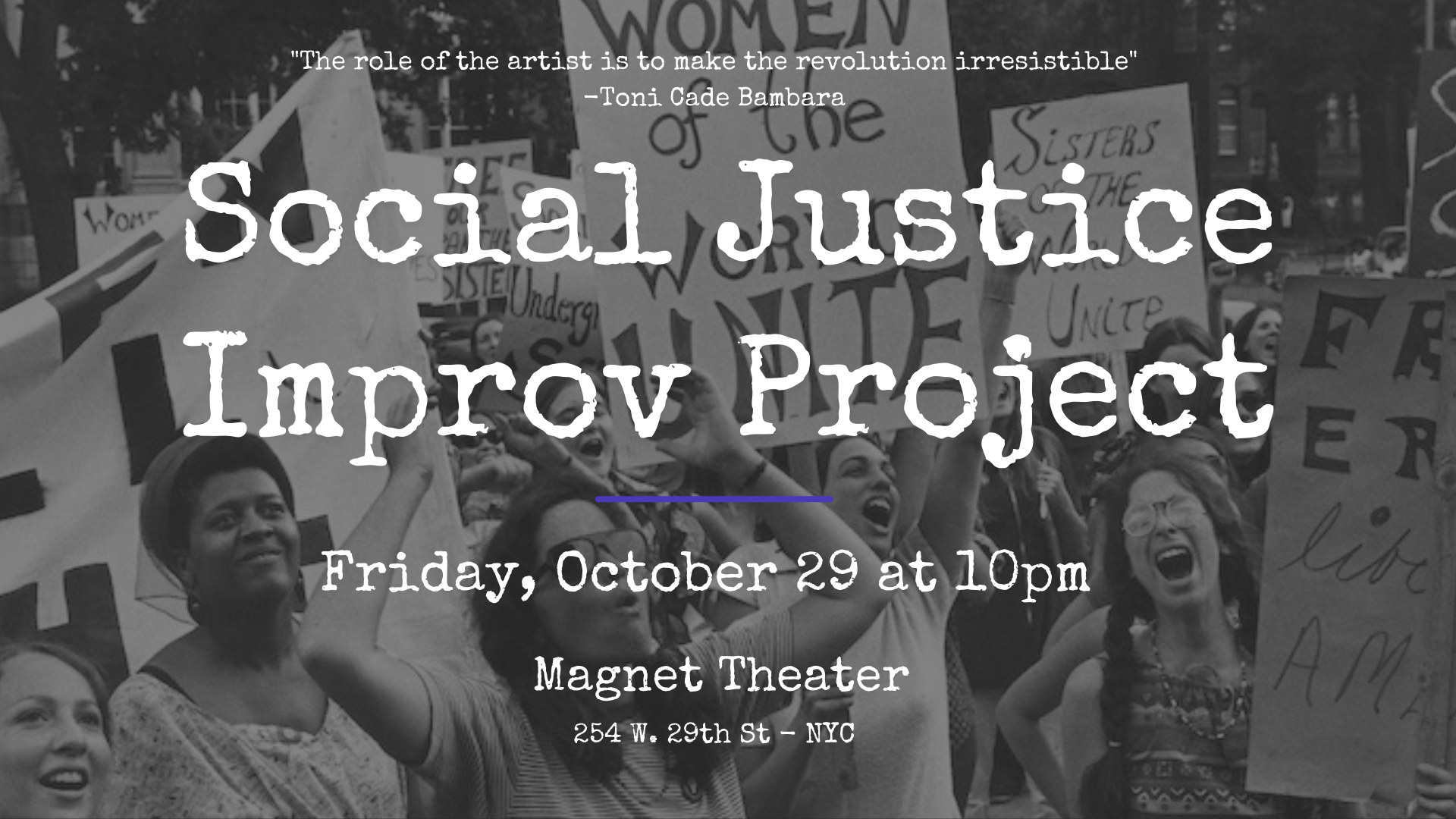 Social Justice Improv Project