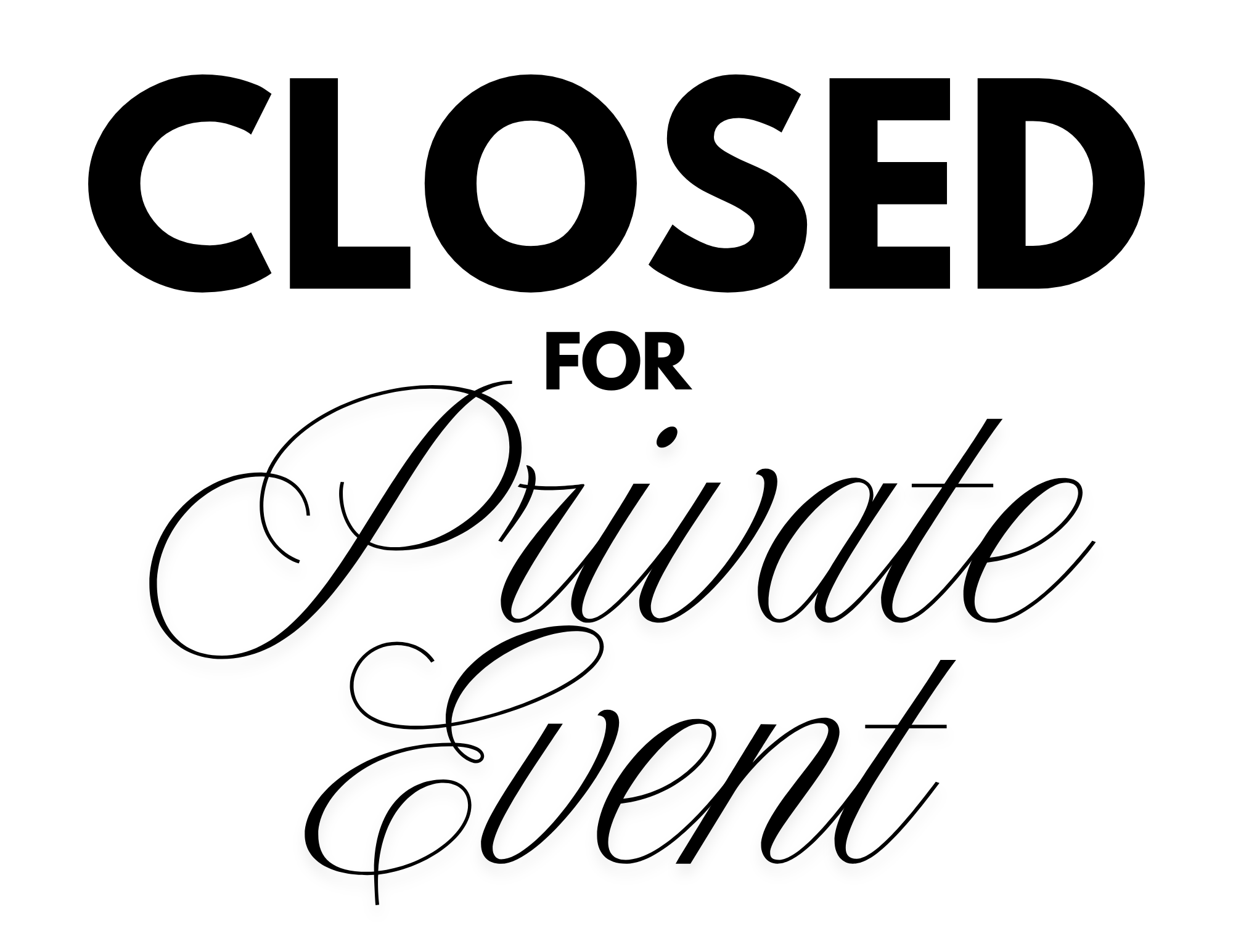 Private Event
